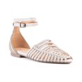 thumbnail image 1 of Seychelles Trinket Leather Flat, 10, White, 1 of 3