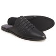 thumbnail image 1 of Seychelles Women's Leather Studs Embellished Cut Out Comfort Shoes Flat Slip-on Mules, 1 of 5
