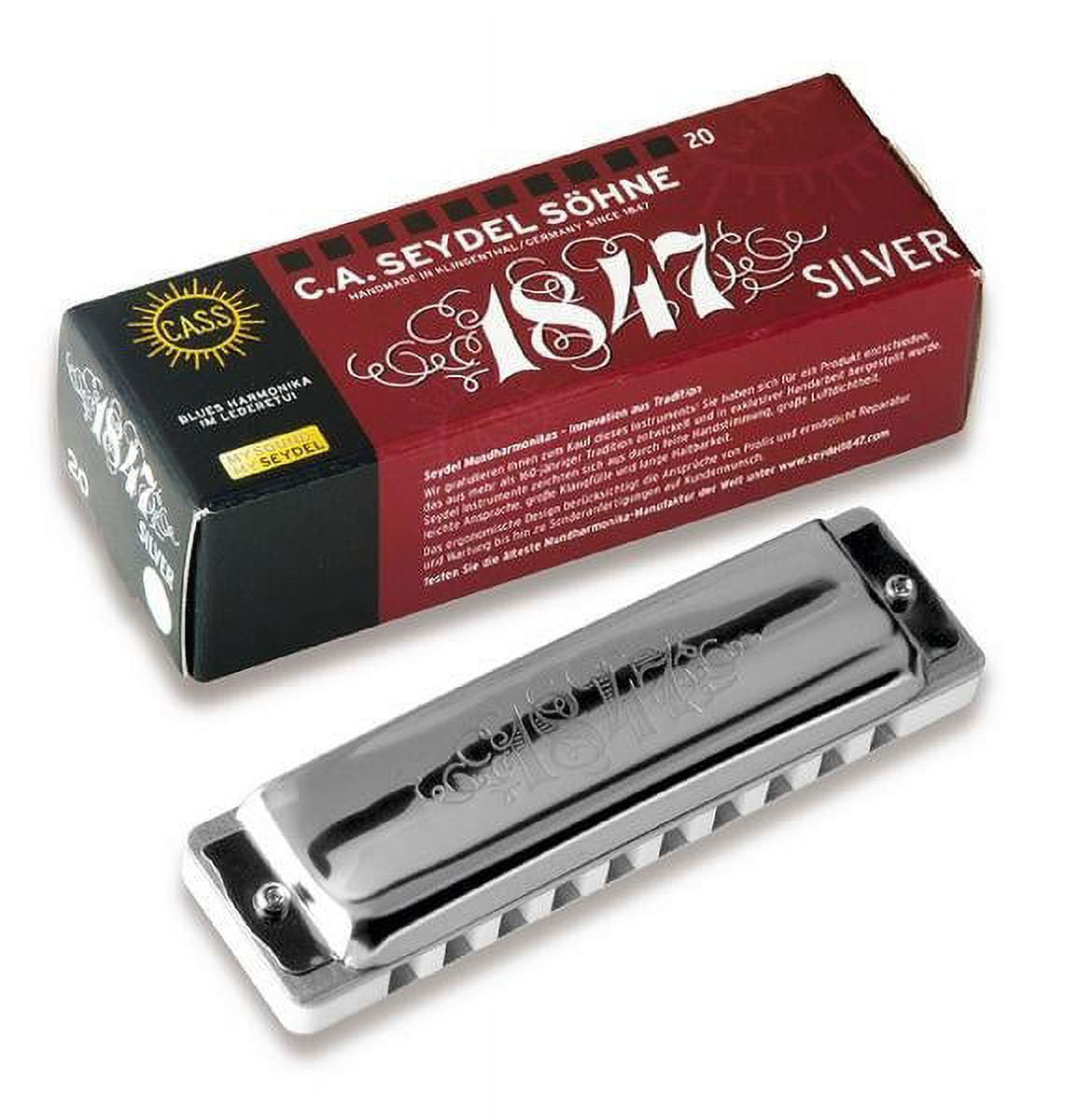 SEYDEL Blues Silver 1847 Harmonica C