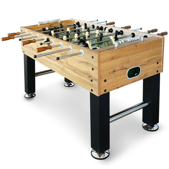 Seydrey 54" Competition Sized Foosball Table, Arcade Table Soccer for Home with Leg Levelers & Heavy-Duty Legs, Perfect for Family