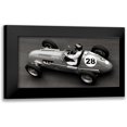 thumbnail image 1 of Seyfferth, Peter 24x14 Black Modern Framed Museum Art Print Titled - Historical race car at Grand Prix de Monaco, 1 of 5