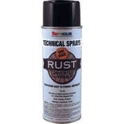 SEYMOUR 16-045 Rust Converter and Primer, 16 fl-oz Aerosol Can, Black, 12 sq-ft Coverage