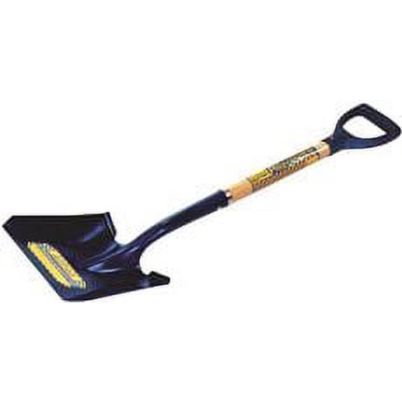Seymour 20 Series Square Point Shovel Professional Grade, 30" Wood Handle And Poly D-grip
