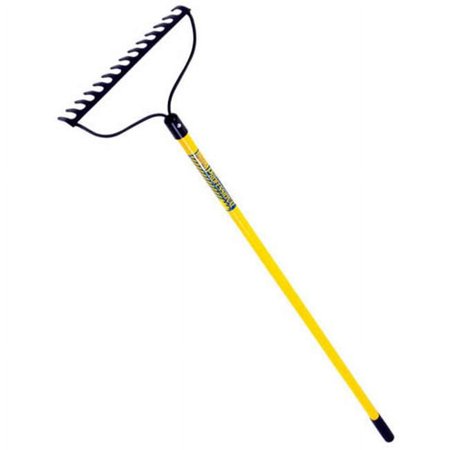 Seymour 60in. Handle 14 Tine Fiberglass Handle Professional Bow Rake