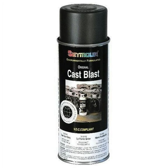 Seymour CA16-48 Cast-Blast Specialty Coating with Metal Paste in 12 OZ