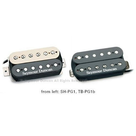 Seymour Duncan - 11103-49-B - TB-PG1b Pearly Gates Trembkr Blk
