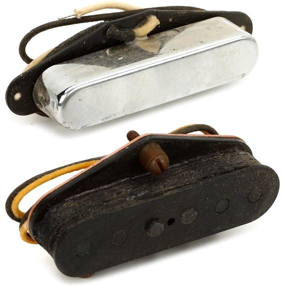 Seymour Duncan Antiquity Tele '55 2-piece Pickup Set - Chrome