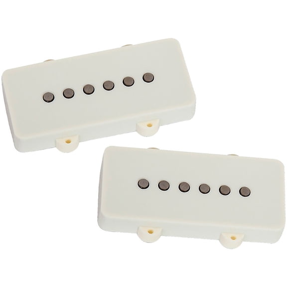 Seymour Duncan Hot Jazzmaster Silencer Pickup Set Hum-Free, High-Output Hot Voice, Parchment