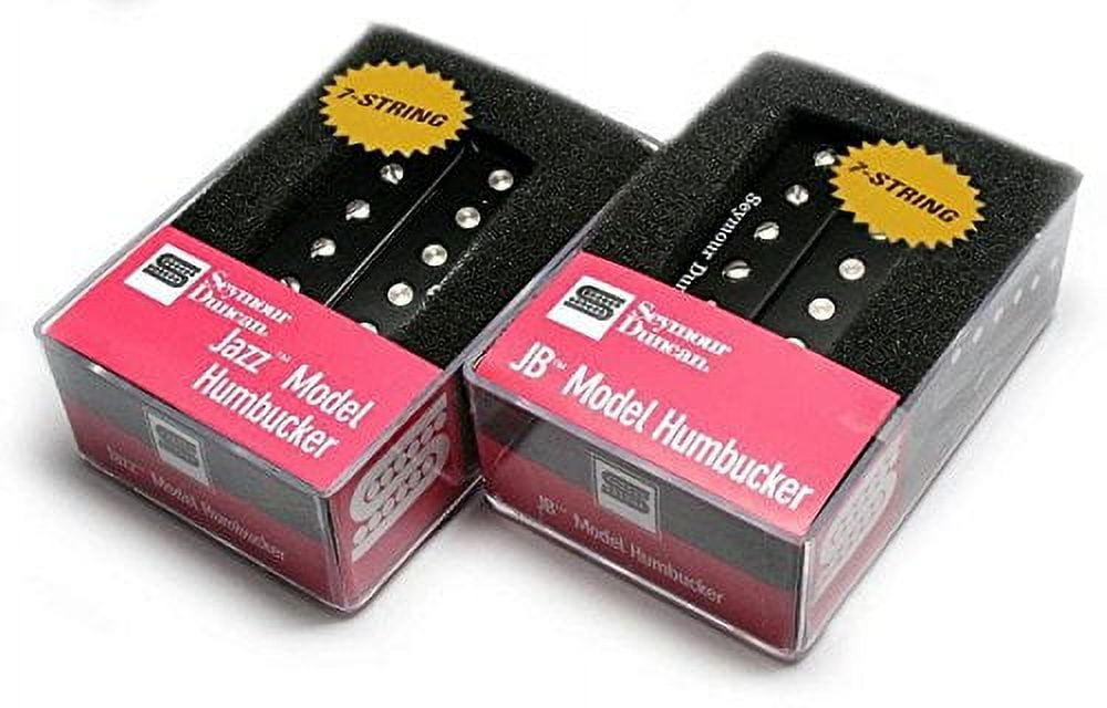 Seymour Duncan Hot Rodded Humbucker Guitar 7-String Pickup Set JB & Jazz