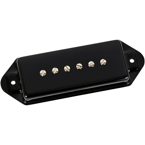 Seymour Duncan JJN P90 Silencer Dog Ear Pickup Black Bridge