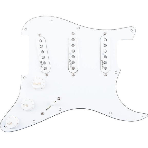 Seymour Duncan Jimi Hendrix Signature Loaded Voodoo Route Version Pickguard White White
