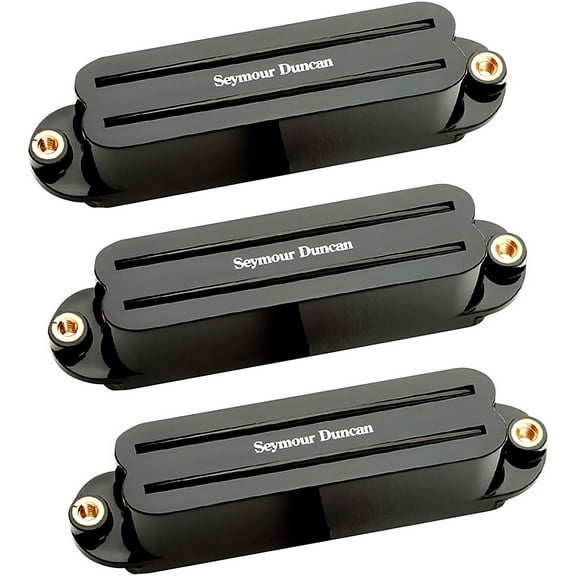 Seymour Duncan SCR-1 Cool Rails for Strat Set Black