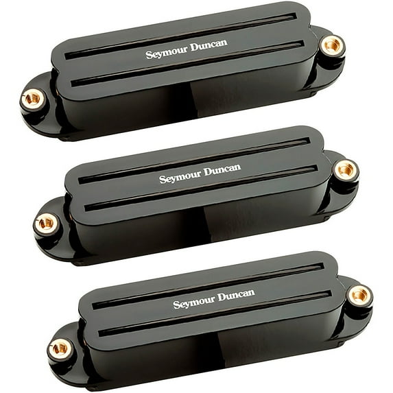 Seymour Duncan SCR-1 Cool Rails for Strat Set Black