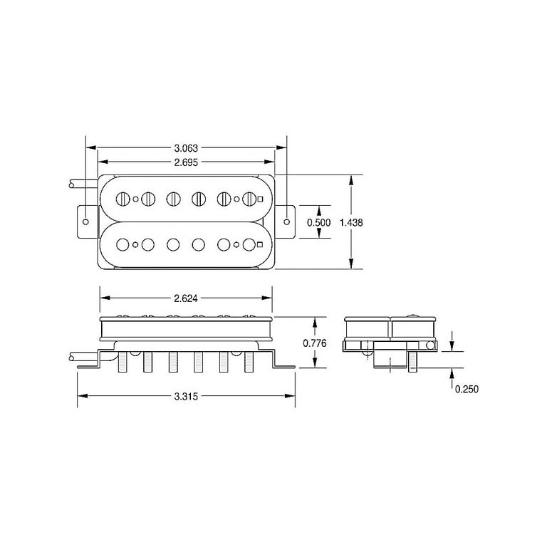 Seymour Duncan SH-15 Alternative 8 Humbucker Electric Guitar