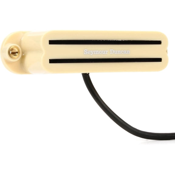 Seymour Duncan SHR-1b Hot Rails Bridge Strat Single Coil Sized Humbucker Pickup - Cream