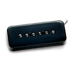 Seymour Duncan SP90-3b Custom P-90 Soapbar Bridge Pickup, Black Cover