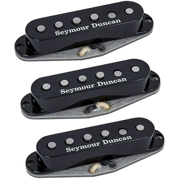 Seymour Duncan Scooped Strat Pickup Set Black