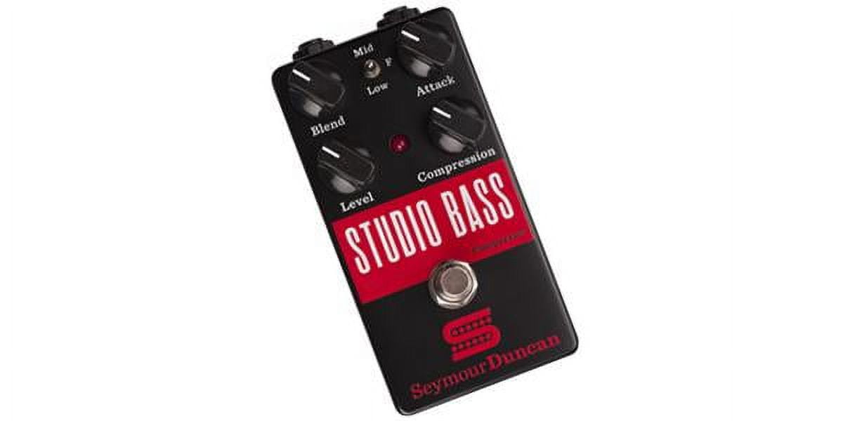 Seymour Duncan Studio Bass Compressor Pedal Bass Compression Effect Pedal