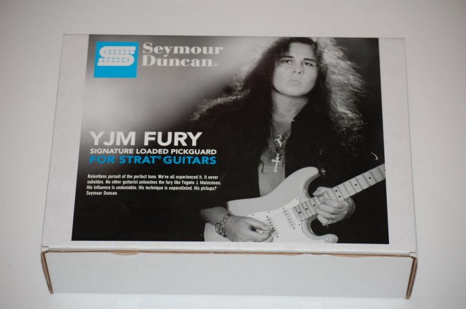 Seymour Duncan YJM Fury Strat LOADED PICKGUARD Stratocaster