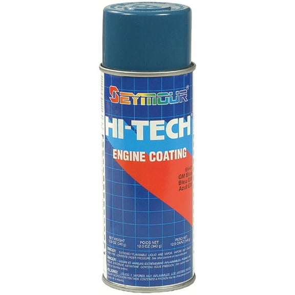 Seymour Hi-Tech Engine Coating Spray Paint Gm Blue (Chevy, Pontiac & Buick) En67