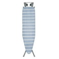 thumbnail image 1 of Seymour Home Products Adjustable Height, 4 Leg Ironing Board with Mesh Top and Iron Rest, Blue Stripe, 1 of 13