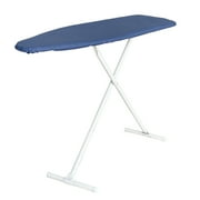 Seymour Home Products Adjustable Height, T-Leg 53" x 14" Ironing Board, Blue