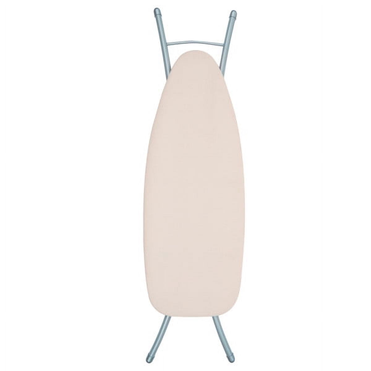 Seymour Home Products Linen Beige Adjustable Height Ironing Board with 100% Cotton Cover
