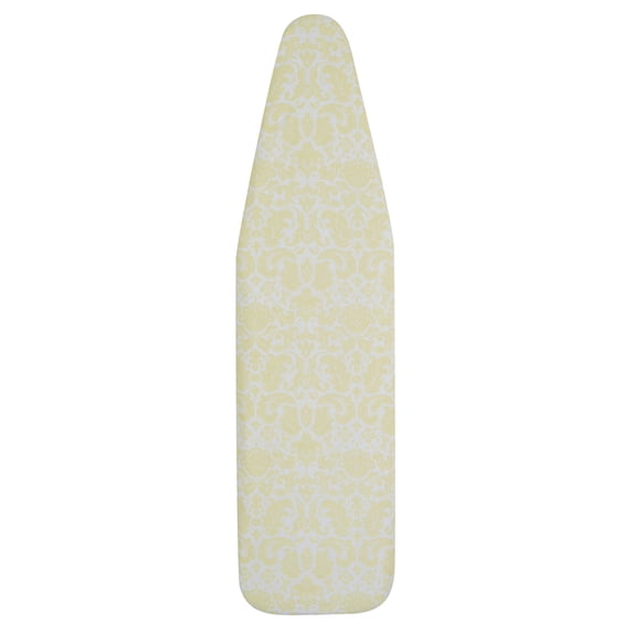 Seymour Home Ultimate Ironing Board Replacement Cover & Pad, Yellow Damask