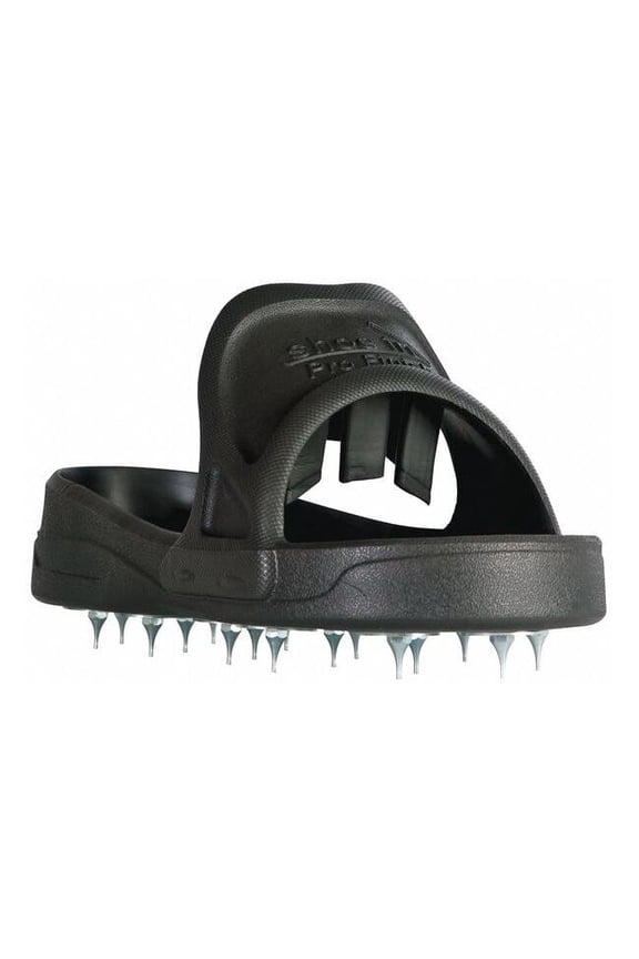 Midwest Rake Spiked Shoes,Resinous Coating,Large,PR 46172GRA