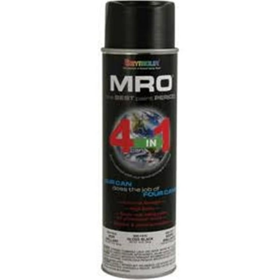 Seymour 620-1433 Industrial MRO High Solids Flat Black 17 Oz