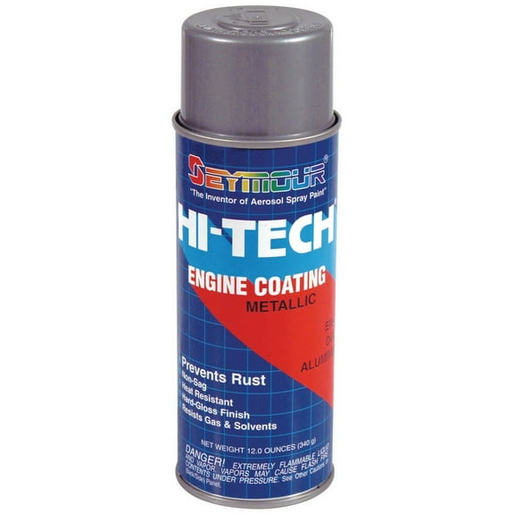 Seymour Paint Hi-Tech Engine Paints Dull Aluminum