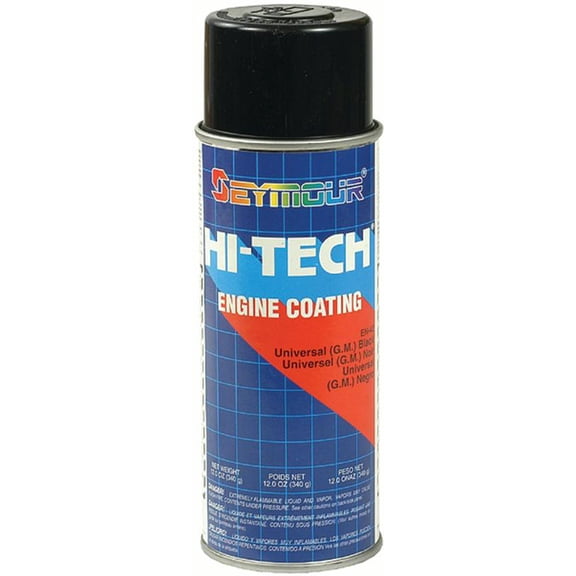 Seymour Hi-Tech Engine Paints Universal (G.M.) Black EN-42