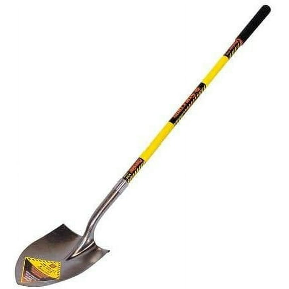 Seymour-Structron S700 49730 48" Fiberglass Long Handle Structron Round Point Shovel