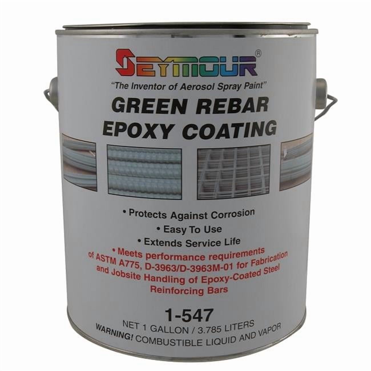 Seymour of Sycamore 1-547 gal Green Rebar Epoxy, Containers