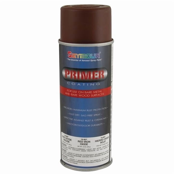 Seymour of Sycamore  16 oz High Tech Red Iron Oxide Primer - Pack of 6