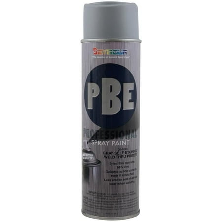 Seymour of Sycamore 20 oz PBE Professional Trim Paint, Gray Self Etching & Weld Thru Primer - Pack of 6