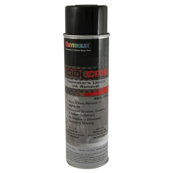 Seymour of Sycamore 620-1559 20 oz Tool Crib Chemical Toolmakers Layout Ink Remover - Pack of 6