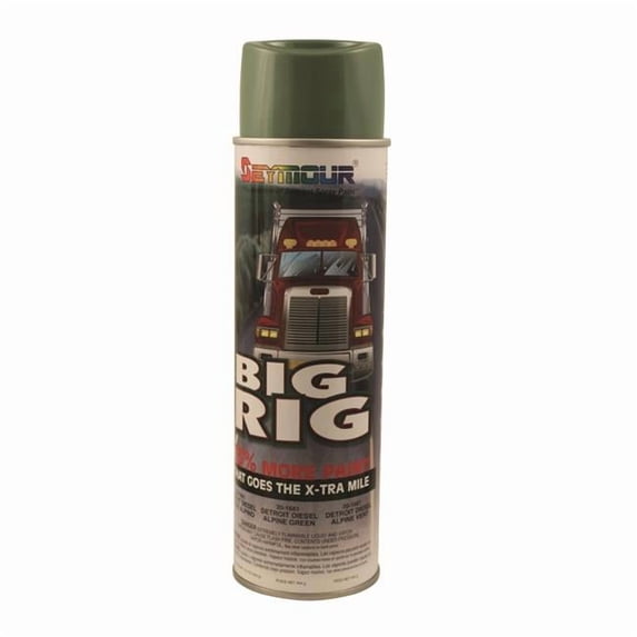 Seymour of Sycamore Big Rig Professional Coating, Detroit Diesel Alpine Green - 6 Pack