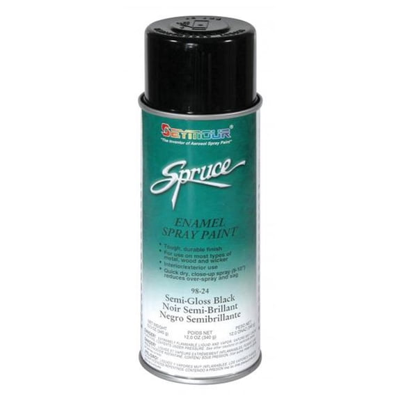 Seymour of Sycamore TM98-24 Satin Black Enamel - 12 oz