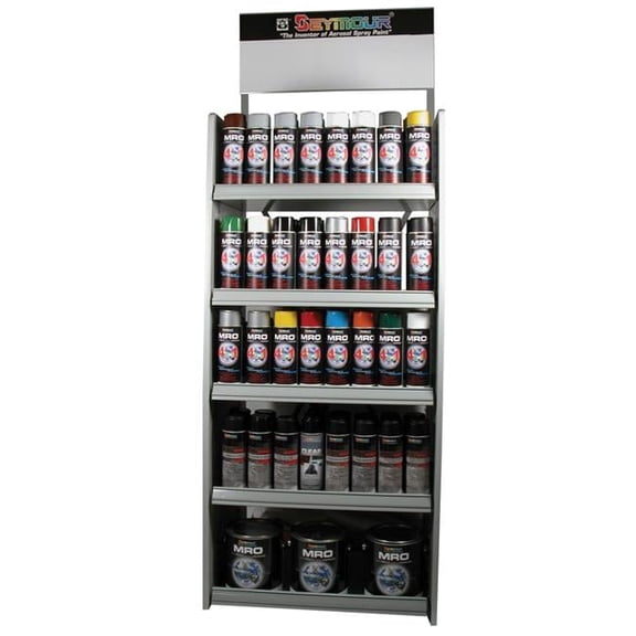 Seymour of Sycamore Z-240 240 Can Display Rack