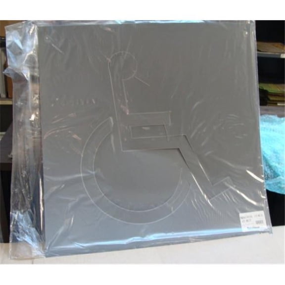 Seymour of Sycamore Z-516 12 in. Reusable Heavy Duty Plastic Reserved Stencil