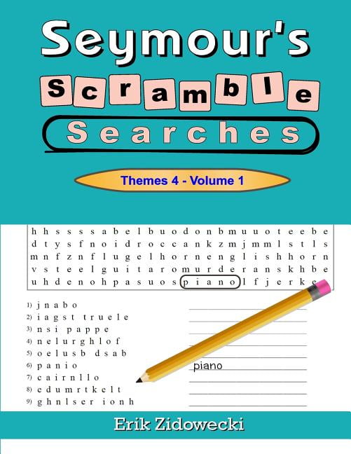 Seymour's Scramble Searches - Themes 4 - Volume 1 (Paperback)
