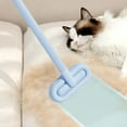 thumbnail image 1 of Seyotauo Carpet Rake for Pet Hair Removal - Reusable Pet Hair Remover with 17.5" Handle, Reusable Pet Hair Removal Broom, Multi-Functional Cat Dog Hair Remover for Rugs, Mats, Couch, Clothes, 1 of 6