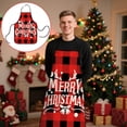 thumbnail image 1 of Seyotauo Christmas Apron Xmas Tree Snowman SnowFlakes Birds Red Plaid Decorative Cooking Aprons with Pockets Adjustable Neck for Women Men Adults Home Kitchen Grill Baking Holiday Gift, 1 of 5