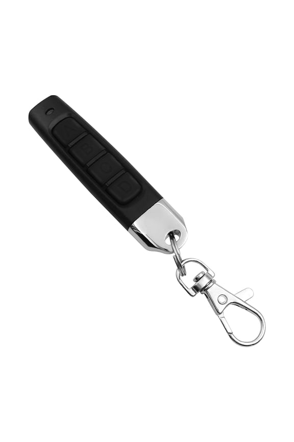 Cloning Remote Control Keychain, Replacement for Universal Garage Door Gate, 4-in-1 Wireless Copy Remote Controller, Remote Control Duplicator for Cars Symbol ABCD
