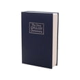 thumbnail image 1 of Seyotauo Diversion Book Safe Secret Storage Box, Fake Book with Combination Lock, Black Key Hider Book Safe Can, Hidden Safe for Money, Passport, Valuables, 1 of 2