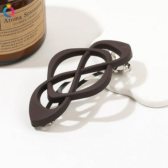 Seyotauo French Hair Barrettes for Women - Vintage Snap Hair Clips for Thick Hair, Elegant Retro Hair Accessories with Classic Design, Secure Hold Hair Clips for Women & Girls