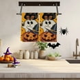 thumbnail image 1 of Seyotauo Halloween Hand Towel , 16x24 Inch, Scary Pumpkin Towel for Bathroom Home Kitchen, Soft Towel Fall Halloween Holiday Decoration, Black Bird Decor Towels, 1 of 6
