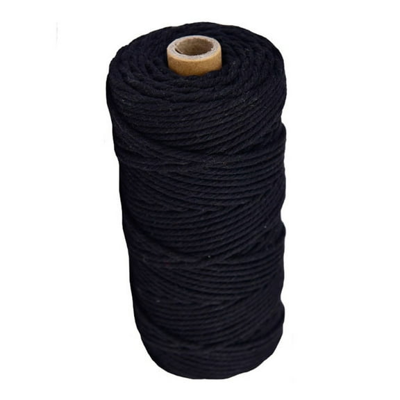 Seyotauo Macrame Cord with Soft Sturdy Texture,Uniform Thickness Wear Resistant Rope,Multi-Purpose Craft Material for Wall Hanging,VegetationHangers,Boho Handmade Crafts,Indoor Outdoor Home Ornament