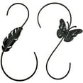 thumbnail image 1 of Outdoor Hanging Tree Branch Hooks, 12 Inch S Hooks for Bird Feeder, Heavy Duty Long S Hook for Hanging Vegetations, Basket, Lanterns, Patio,Indoor Outdoor Uses, 1 of 4